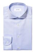 Eton business overhemd lichtblauw effen katoen slim fit