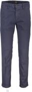 Hugo Boss navy broek effen katoen