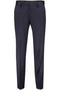 Hugo Boss pantalon mix en match donkerblauw effen synthetisch Genius