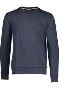 Hugo Boss sweater donkerblauw ronde hals met logo