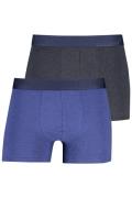 Superdry boxershorts grijs blauw 2-pack