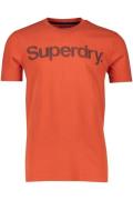 Superdry t-shirt oranje logo