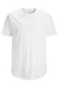 Jack & Jones T-shirt ronde hals wit Plus Size