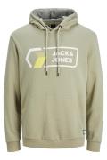 Jack & Jones Plus Size trui met capuchon lichtgroen