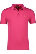 Hugo Boss poloshirt 3 knoops roze uni normale fit