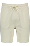 Hugo Boss korte joggingsbroek beige effen katoen