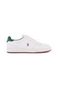 Polo Ralph Lauren sneakers veters effen leer wit