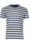 Polo Ralph Lauren t-shirt blauw wit katoen gestreept