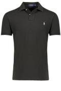 Ralph Lauren polo Custom Slim Fit zwart