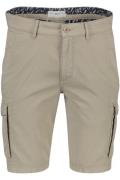 Brax bermuda beige pijp zakken modern fit