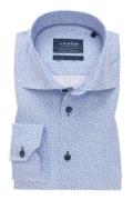 Overhemd Ledub Tailored Fit blauw print