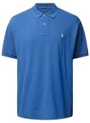 Polo Ralph Lauren polo Big & Tall normale fit blauw effen katoen 100%