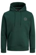 sweater Jack & Jones opstaande kraag groen effen katoen