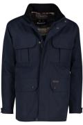 Barbour winterjas normale fit donkerblauw