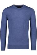 Cavallaro trui ronde hals wol blauw