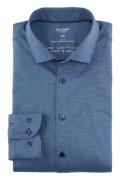 Zakelijk Olymp overhemd extra slim fit effen blauw