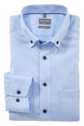 Olymp business overhemd Luxor Comfort Fit wijde fit lichtblauw effen s...