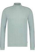 Blue Industry katoenen coltrui slim fit groen