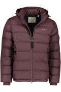 Paarse Gant winterjas normale fit polyester