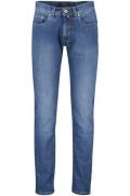 Pierre Cardin jeans Lyon blauw effen denim Future Flex