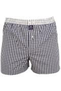 Mc Alson boxershort ruit wit navy