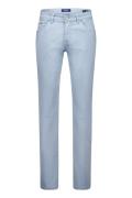 Gardeur lichtbluawe 5-pocket katoen slim fit