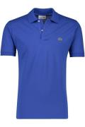 Lacoste polo korte mouw wijde fit  2-knoops blauw katoen