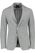 Hugo Boss stretch colbert groen gemêleerd C-Hanry slim fit