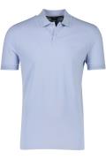 Hugo Boss green 2-knoops polo regular fit blauw Pio katoen