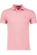 Polo Ralph Lauren polo wijde fit roze effen katoen Big & Tall Classic ...