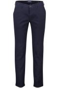 Gardeur katoenen broek 5-pocket donkerblauw effen