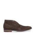 Floris van Bommel nette schoenen bruin effen suede