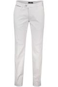 Katoenen pantalon Eurex wit katoen Joe regular fit