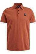 Vanguard polo normale fit roestbruin