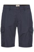 katoenen Camel Active korte broek effen donkerblauw