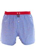 Mc Alson boxershort paars printje katoen