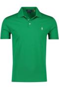 Polo Ralph Lauren poloshirt Big & Tall groen uni katoen normale fit