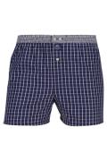 Boxershort donkerblauw geruit McAlson