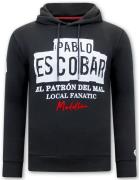 Local Fanatic Hoodie print pablo escobar