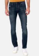 True Rise Slim fit spijkerbroeken navy