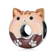 Mijn bedels Bedel kat donut