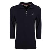 Q1905 Polo shirt swing donker