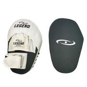 Legend Sports Stootkussen & trapkussen zwart/wit pu