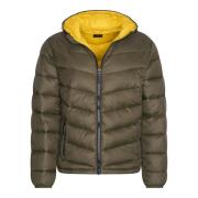 Cappuccino Italia Hooded winter jacket army