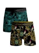 Muchachomalo Manrooster 1010-04 print/green heren boxe