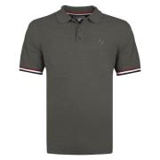 Q1905 Polo shirt bloemendaal donker