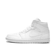 Nike Air jordan 1 mid triple white 2022