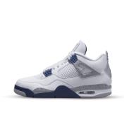 Nike Air jordan 4 retro white midnight navy