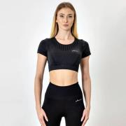 Forza short sleeve seamless crop top -