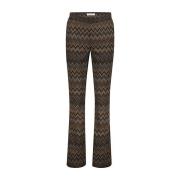 Red Button Broek srb4128 bibette zigzag bronze